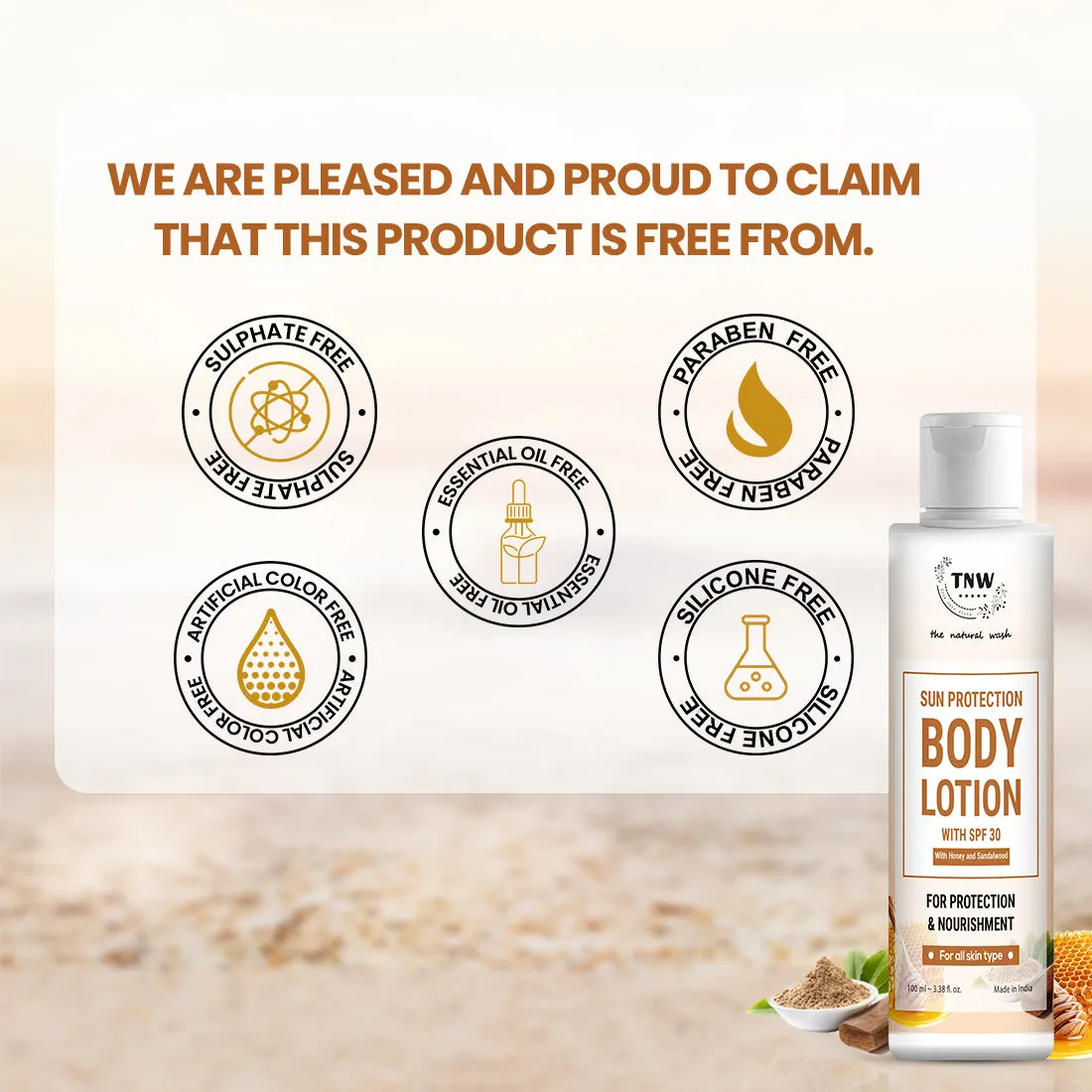 Sun Protection Body Lotion with SPF 30