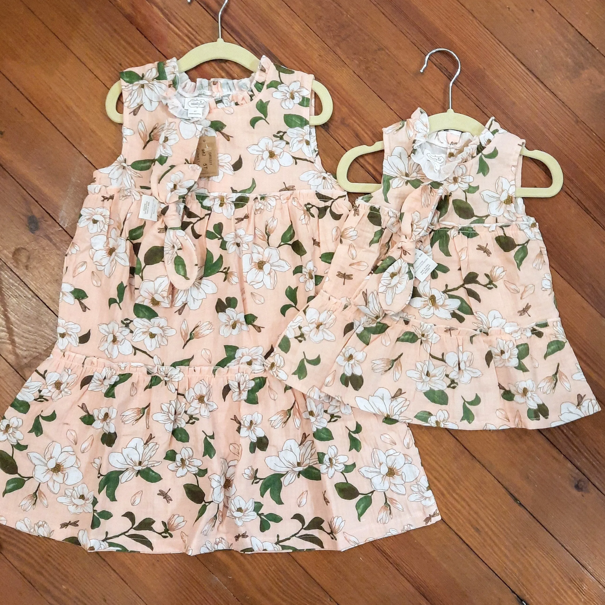 Sweet Baby Girl Magnolia Blush Dress TODDLER