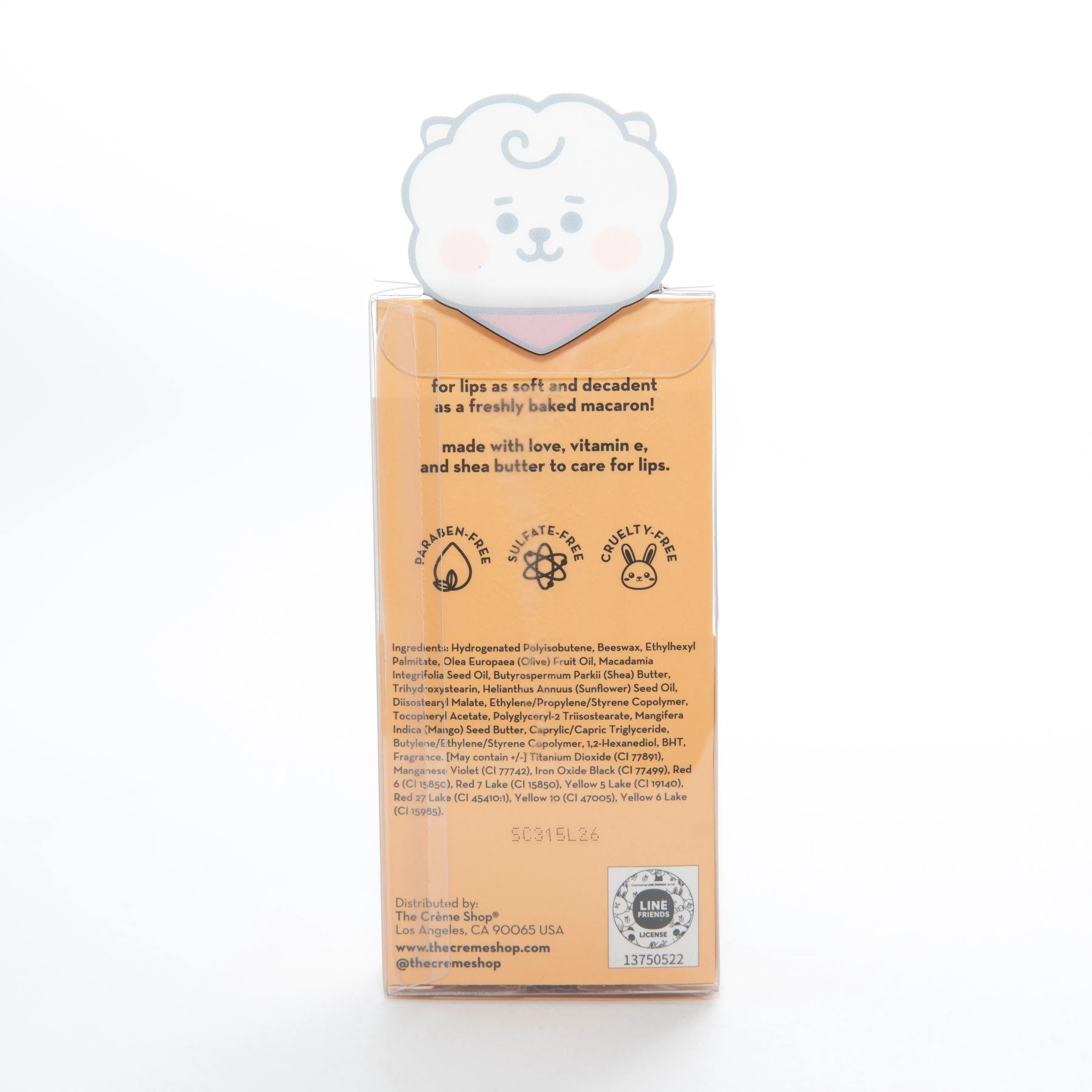 The Creme Shop BT21 Macaron Lip Balm