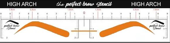 The Perfect Brow Stencil Individual Styles