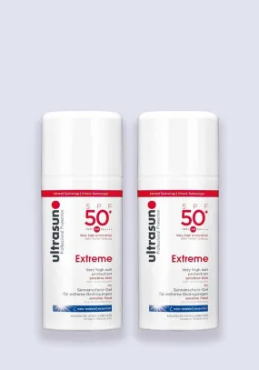 Ultrasun Extreme SPF 50  100ml - 2 Pack Saver