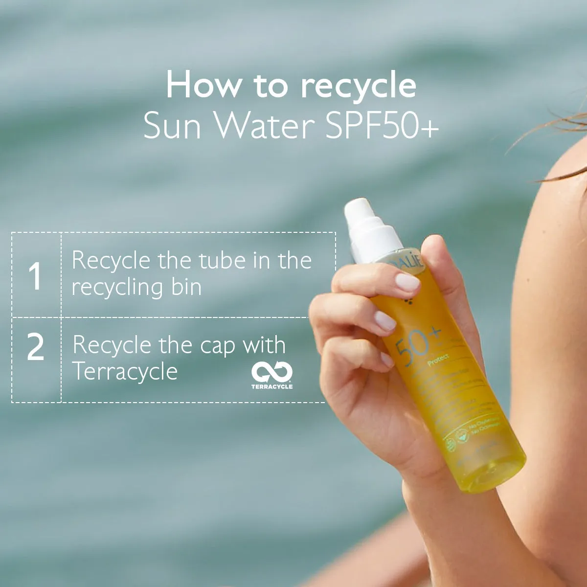 VINOSUN VERY HIGH PROTECTION SUN WATER SPF50 