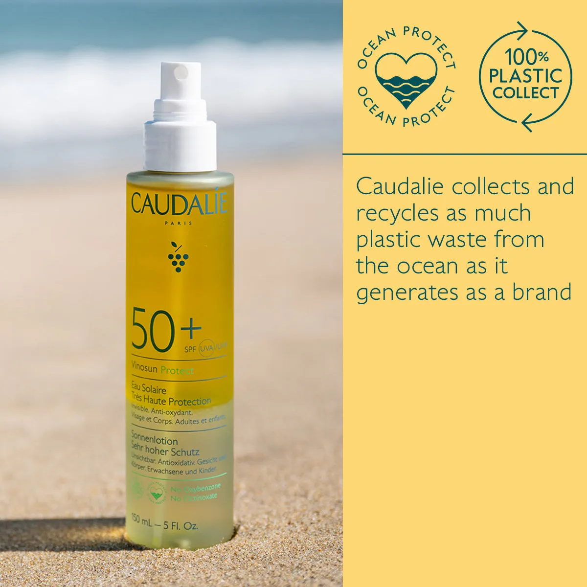 VINOSUN VERY HIGH PROTECTION SUN WATER SPF50 