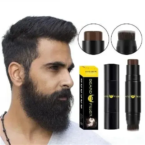 Waterproof Beard Filling Stamp, Beard Brush Enhancer Moustache